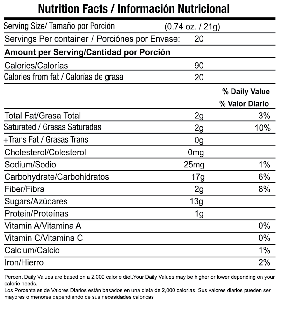 Tongkat Ali nutrition facts